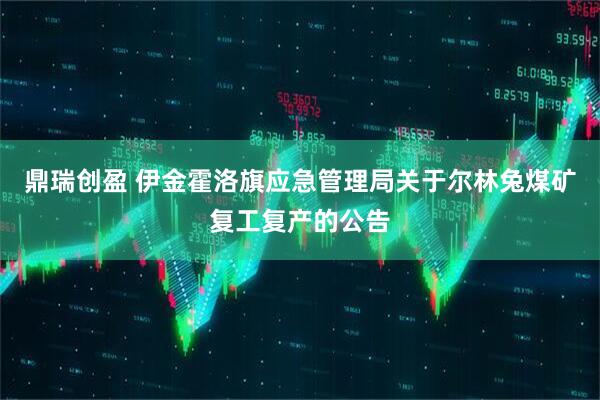 鼎瑞创盈 伊金霍洛旗应急管理局关于尔林兔煤矿复工复产的公告